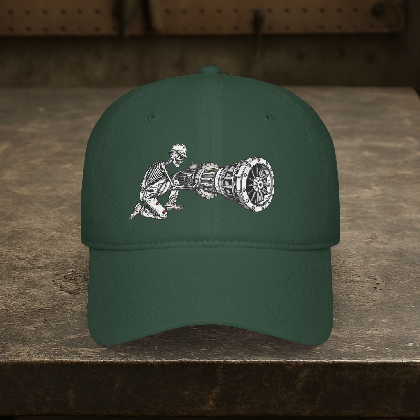 Machinery Install hat, Skeleton Millwright cap
