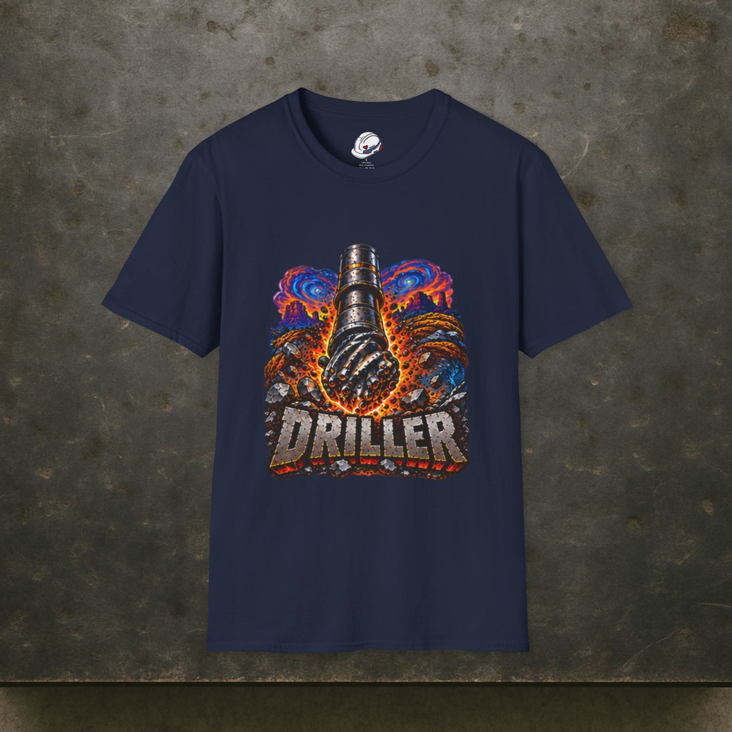 Driller Oilfield T-Shirt,  Driller Rig Work Tee Shirt