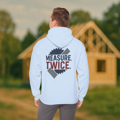 “Measure Twice” Hoodie, Carpenter Sweater
