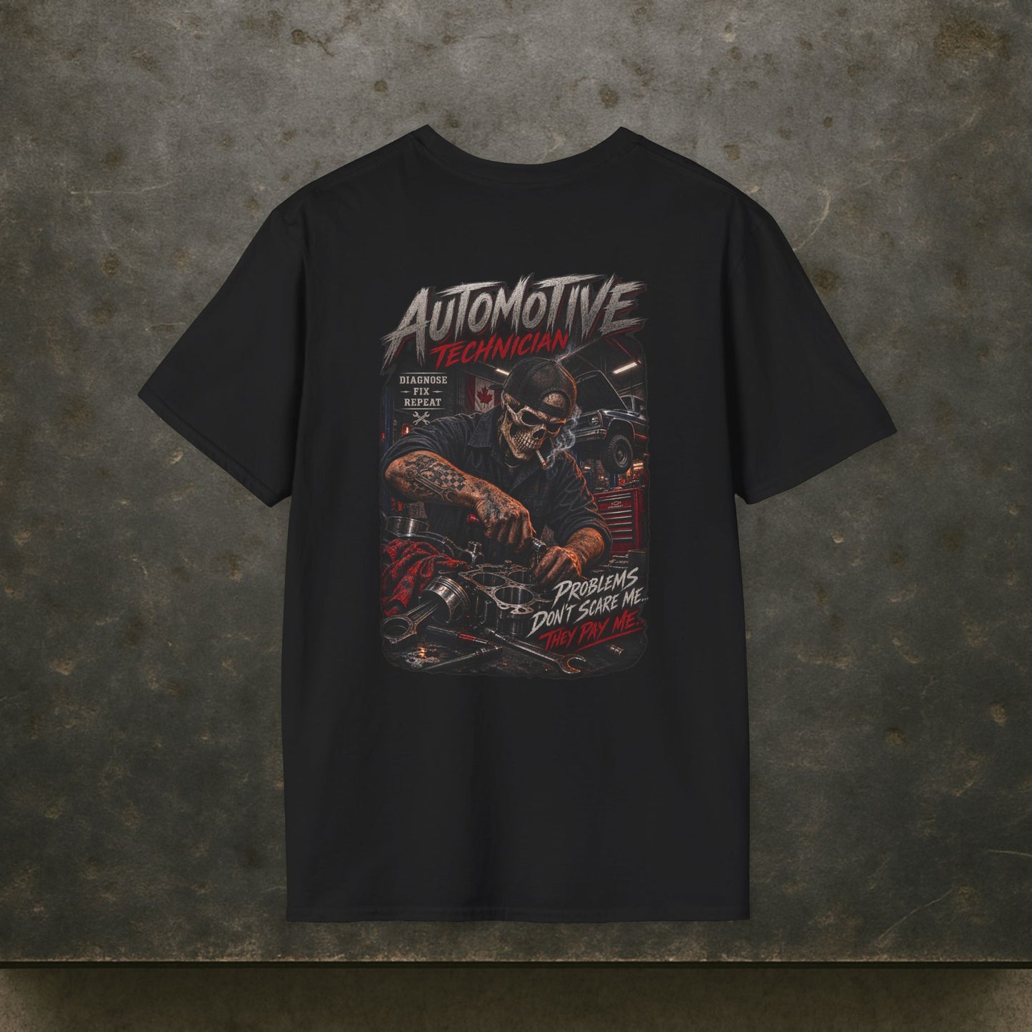 Problems Pay Me T-Shirt, Automotive Technician T-Shirt