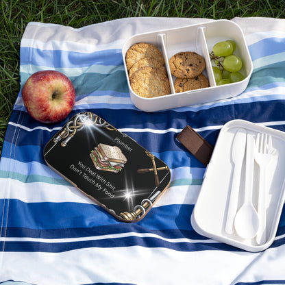 Don't Touch My Food' Lunch Box, Plumber Funny Food Storage