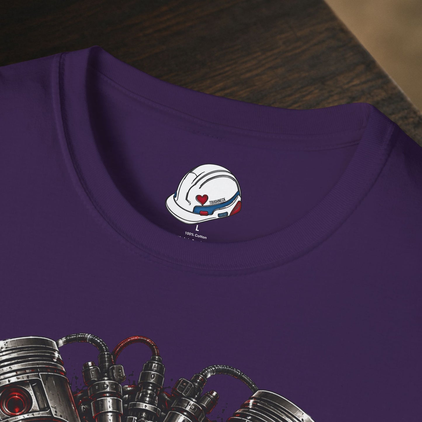 Turbocharged Engine Heart T-Shirt, Automotive Technician T-Shirt