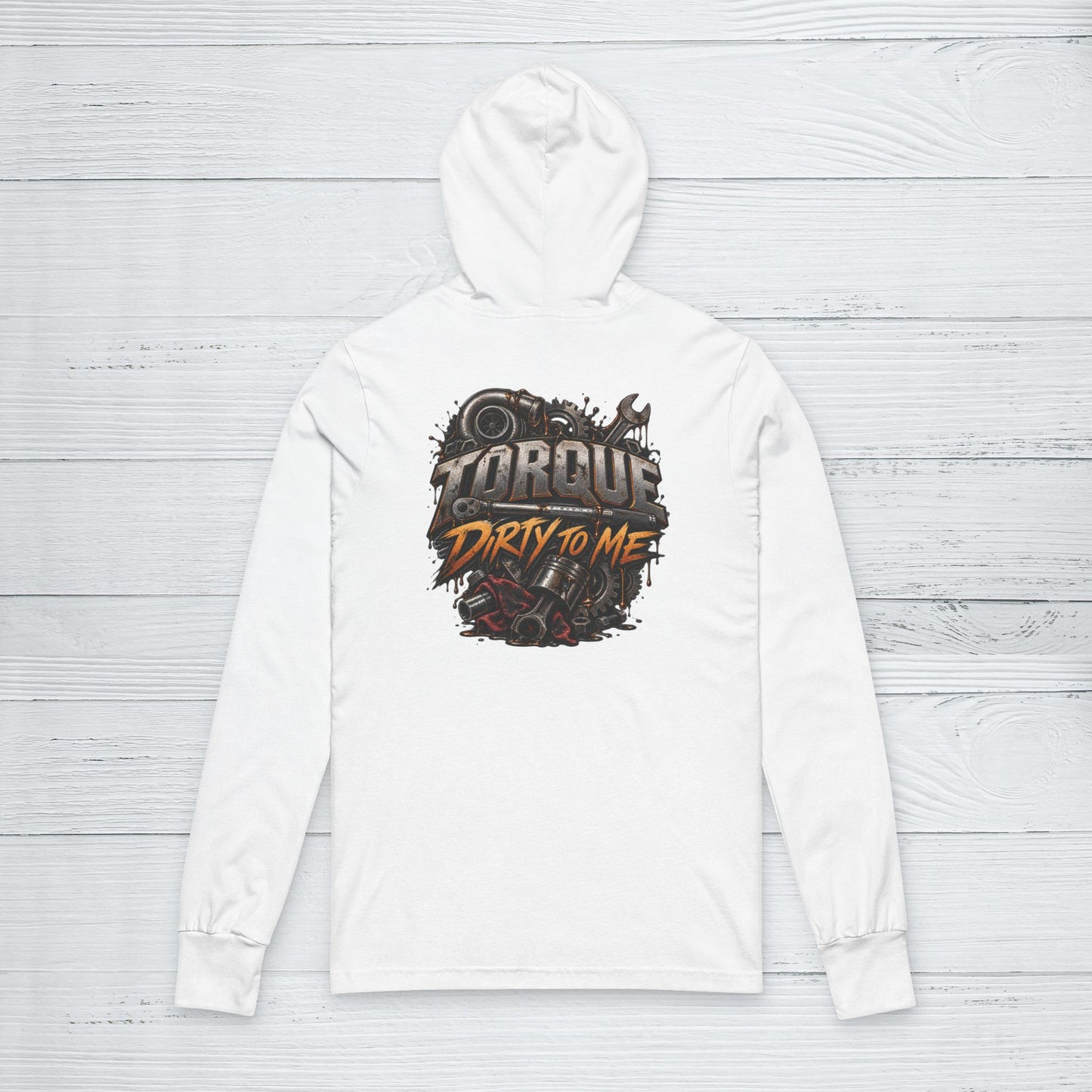 “Torque Dirty” Sweater, Automotive Technician Motivational Hoodie