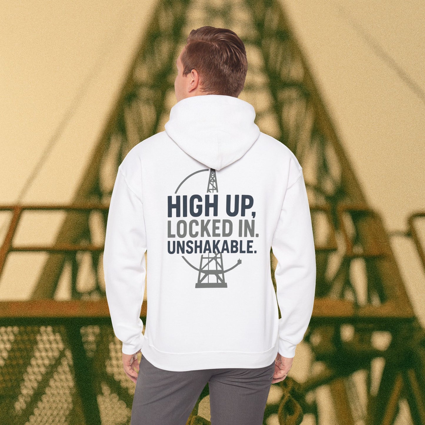 “High Up Locked In Unshakable” Hoodie, Derrickhand Sweater