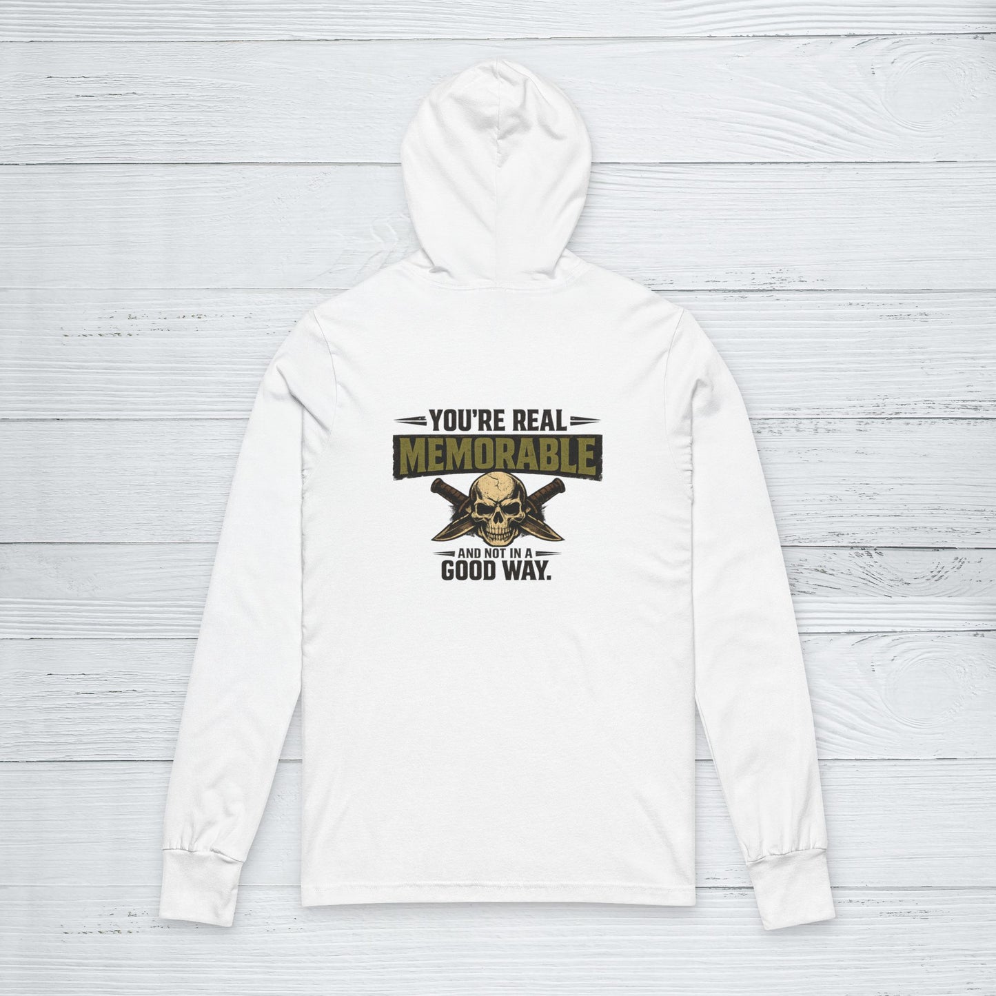 “Real Memorable, Wrong Reasons” Sweater, Bad Impression Funny Hoodie