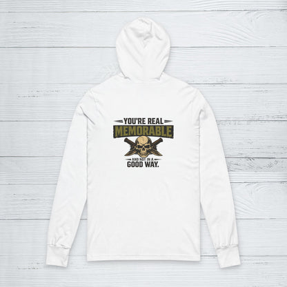 “Real Memorable, Wrong Reasons” Sweater, Bad Impression Funny Hoodie