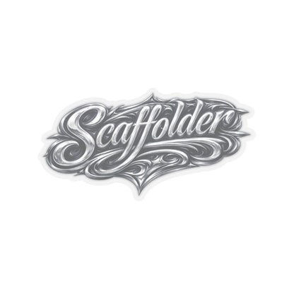 Scaffolder Pride Sticker, Scaffolding Hardhat Stickers
