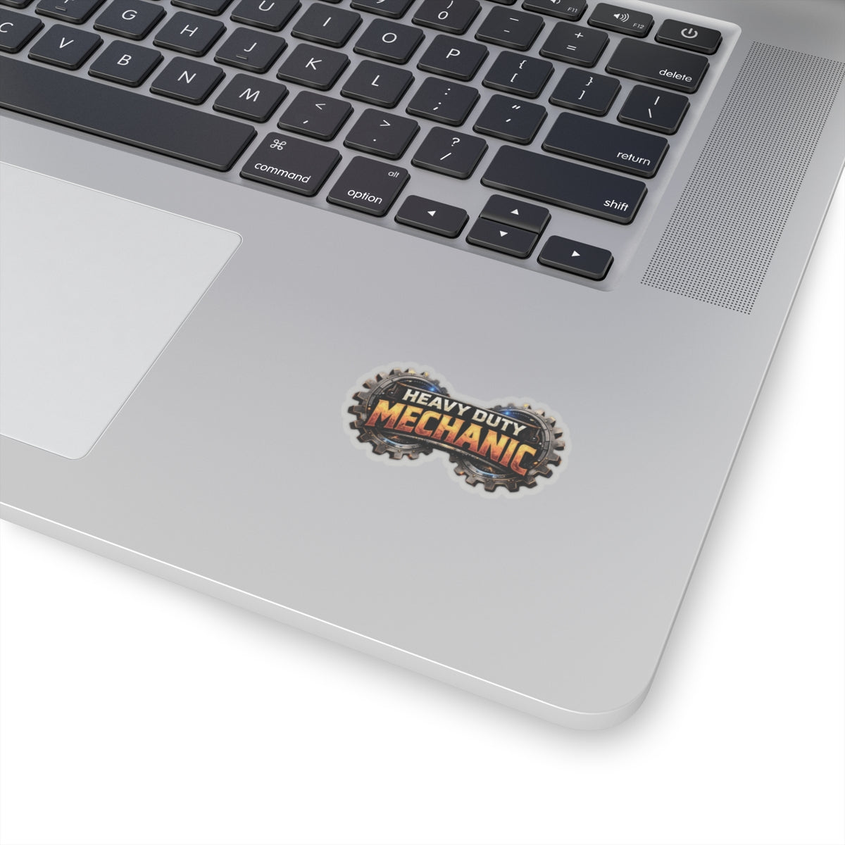 Heavy Duty Mechanic Gear Badge Sticker, Heavy Duty Mechanic Hardhat Stickers
