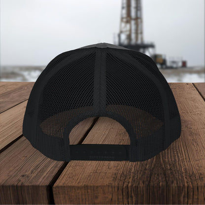 Oilfield Skeleton Workwear hat, Oilfield cap