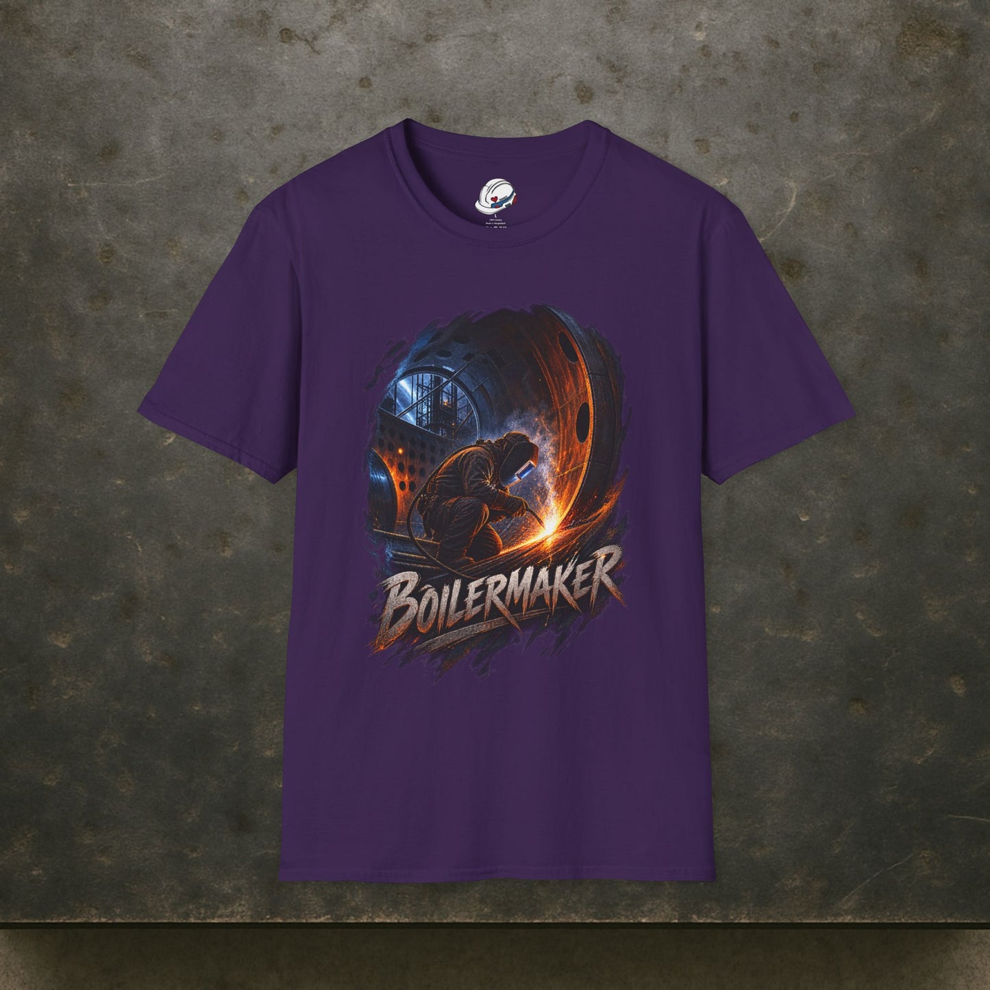 Boilermaker T-Shirt, Boiler & Vessel Trade Shirt