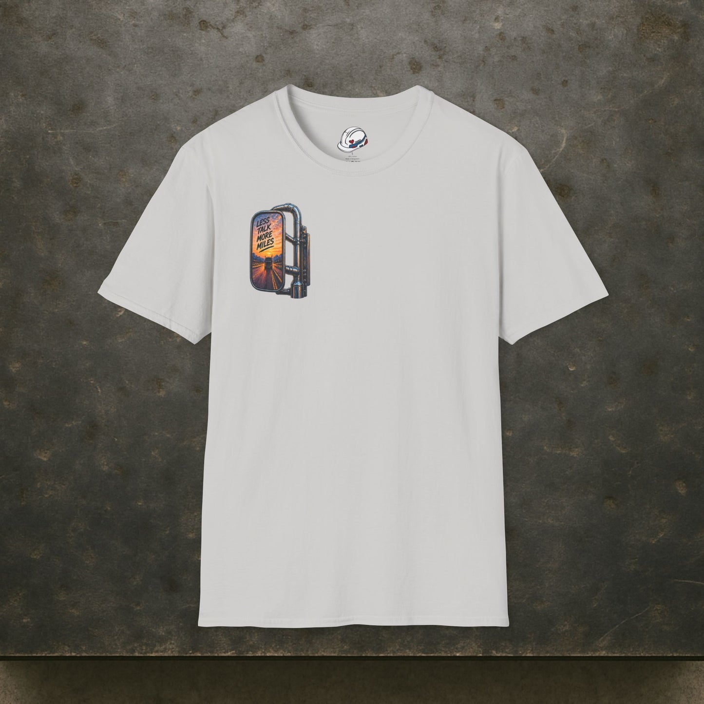 Less Talk More Miles Semi T-Shirt, Truck Driver Graphic Tee Shirt