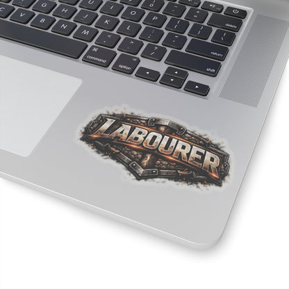 Labourer Sticker, Laborer Hardhat Stickers