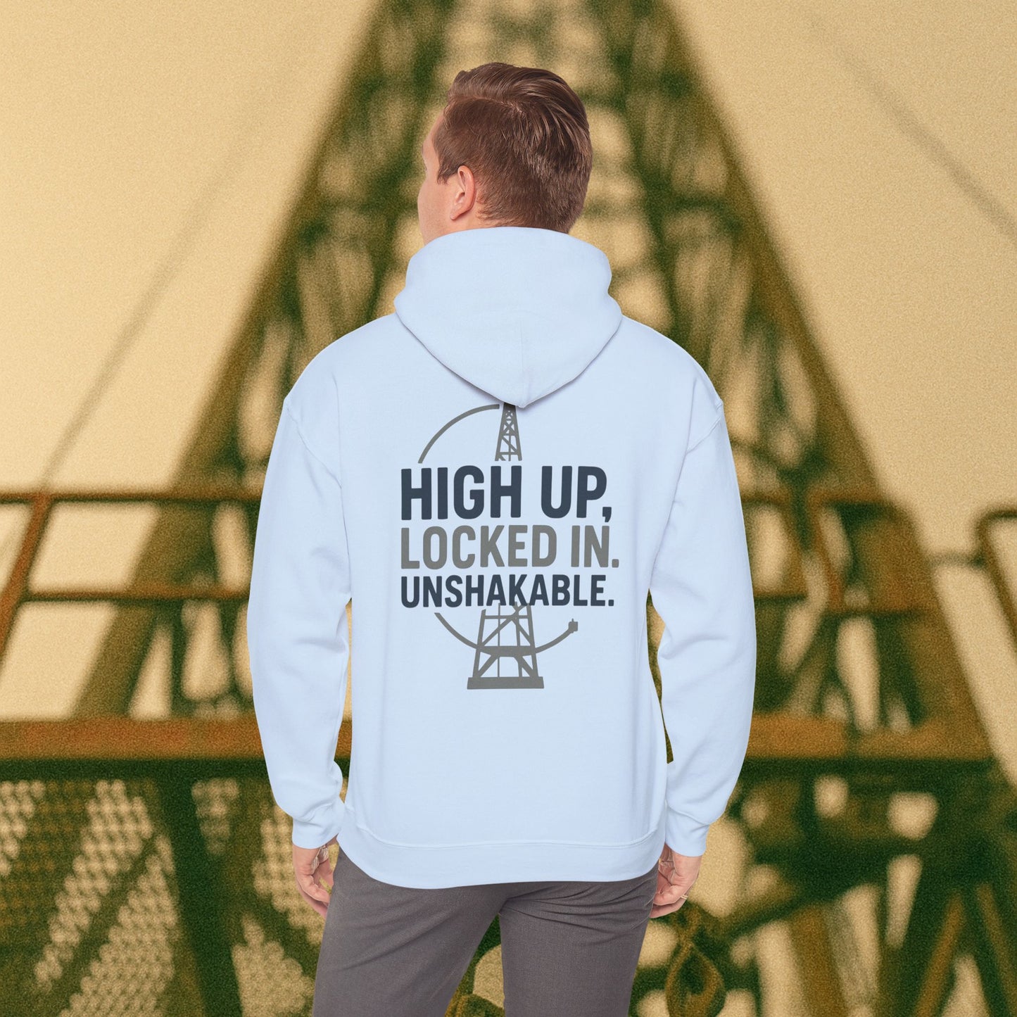 “High Up Locked In Unshakable” Hoodie, Derrickhand Sweater