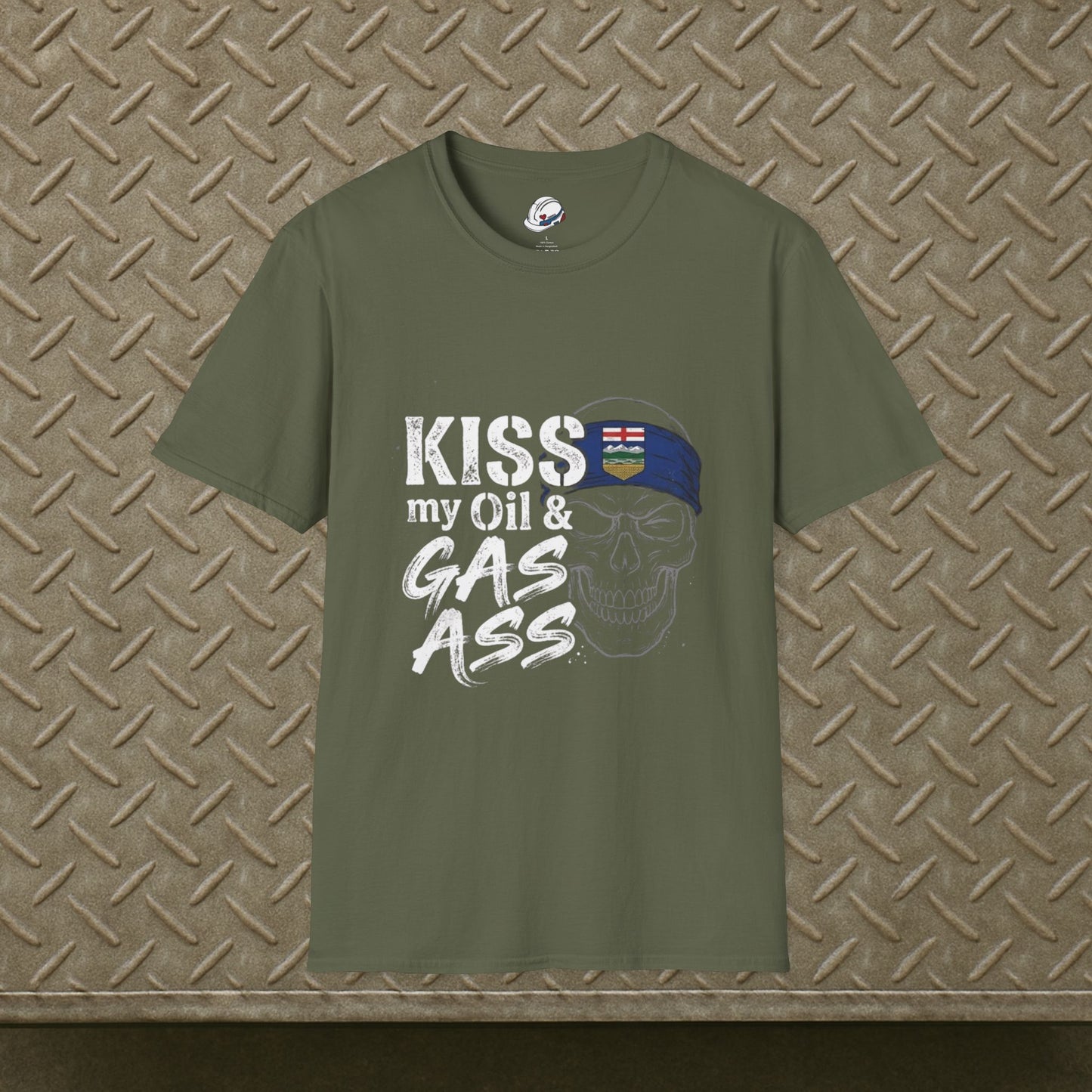 “Kiss My Oil & Gas Ass” Sweater, Oil & Gas Funny T-shirt