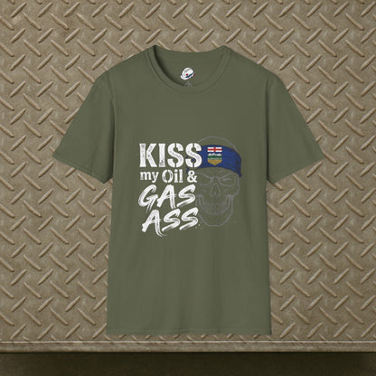“Kiss My Oil & Gas Ass” Sweater, Oil & Gas Funny T-shirt