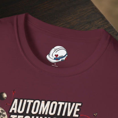 Cosmos Garage Automotive Technician T-Shirt, Space Mechanic T-Shirt