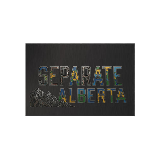"Separate Alberta" Outdoor Rug, ToughNeck outdoor patio rug