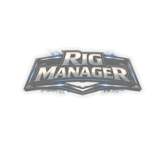 Rig Manager Sticker, Toolpush Hardhat Stickers