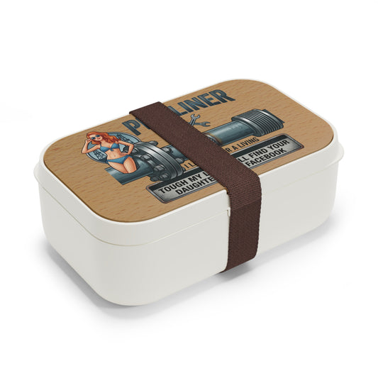 'I Lay Pipe For A Living' Lunch Box, Pipeliner Funny Food Storage