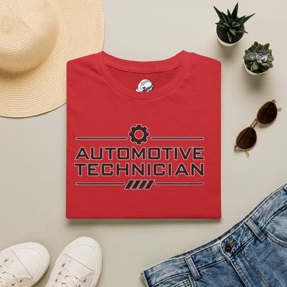 Industrial Badge Automotive Technician T-Shirt, Auto Mechanic T-Shirt
