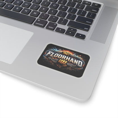 Floorhand Sticker, Floor Hand Hardhat Stickers