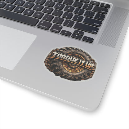 Torque It Up Sticker, Heavy Duty Mechanic Hardhat Stickers