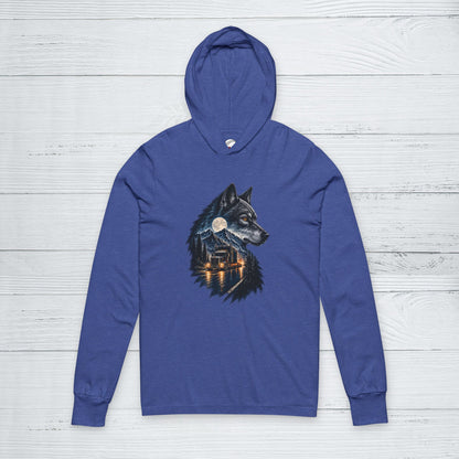 Midnight Run Wolf Semi Sweater, Truck Driver Sweater