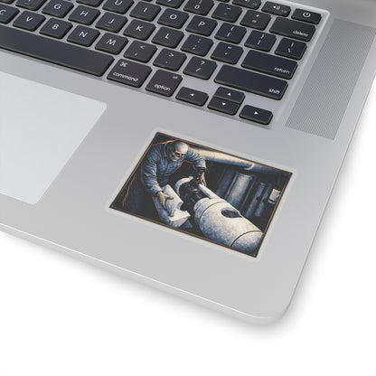 Insulator Skeleton Sticker, Insulating Hardhat Stickers