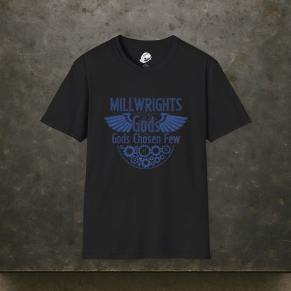 Millwrights Gods Chosen Few Men's Blueprint Graphic T-Shirt