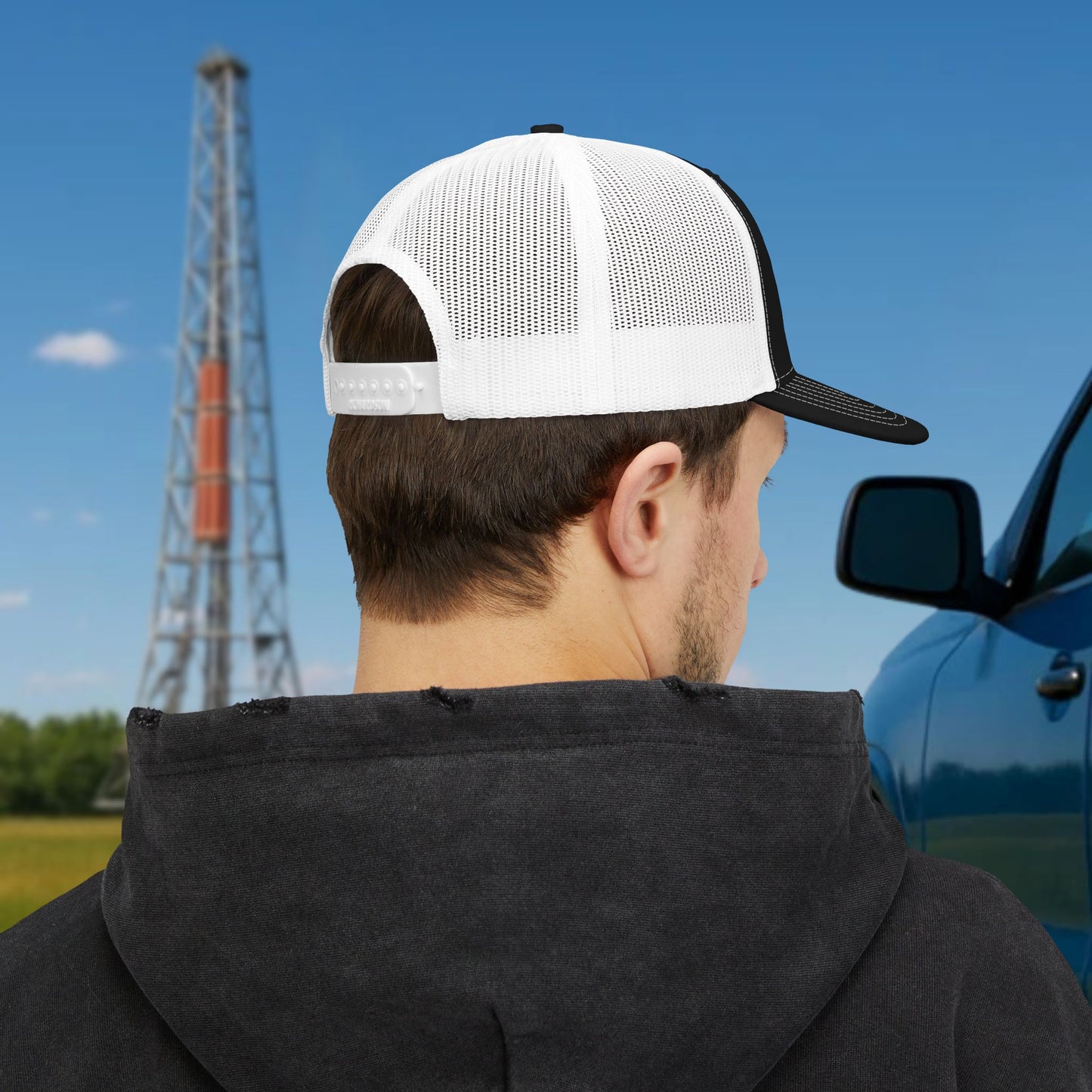 Oil Skeleton Work Hat, Oilfield All-Roles Cap