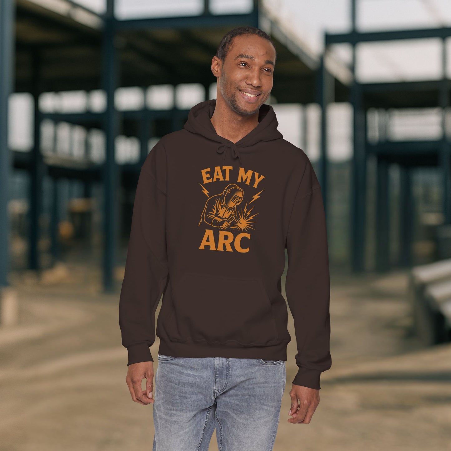 'Eat My Arc' Men's Hoodie, Funny Sweater