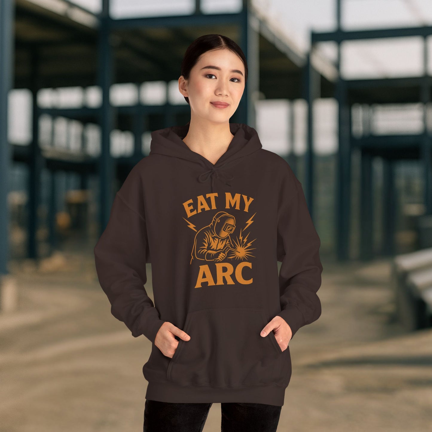 'Eat My Arc' Men's Hoodie, Funny Sweater
