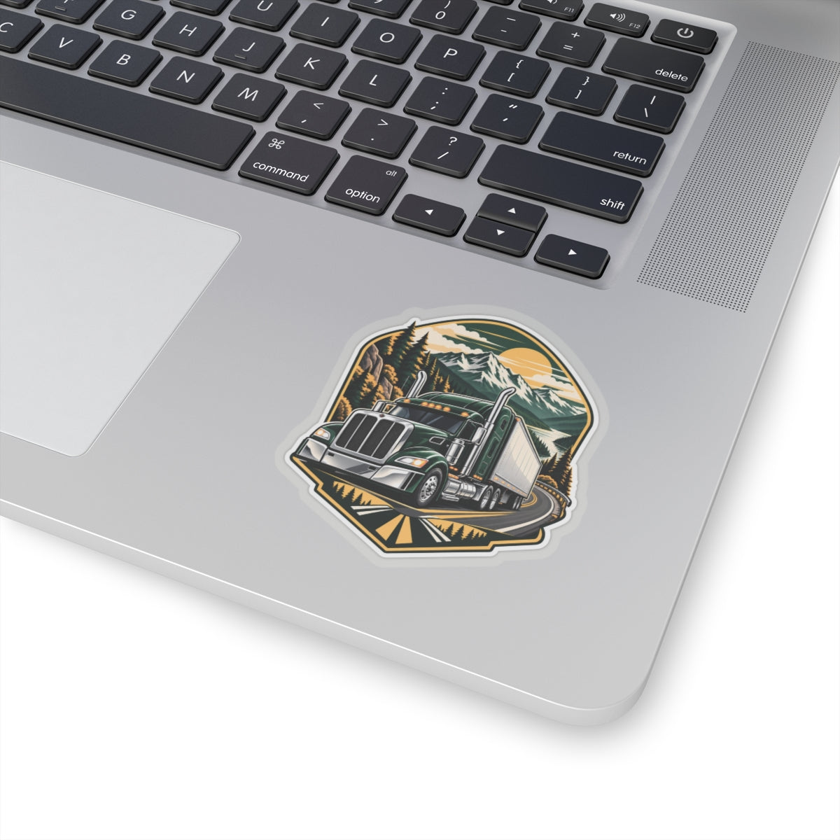 Mountain Haul Semi Sticker, Truck Driver Sticker
