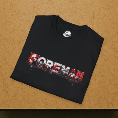 “Foreman” Canadian T-Shirt, Foreman Canada Pride Short Sleeve