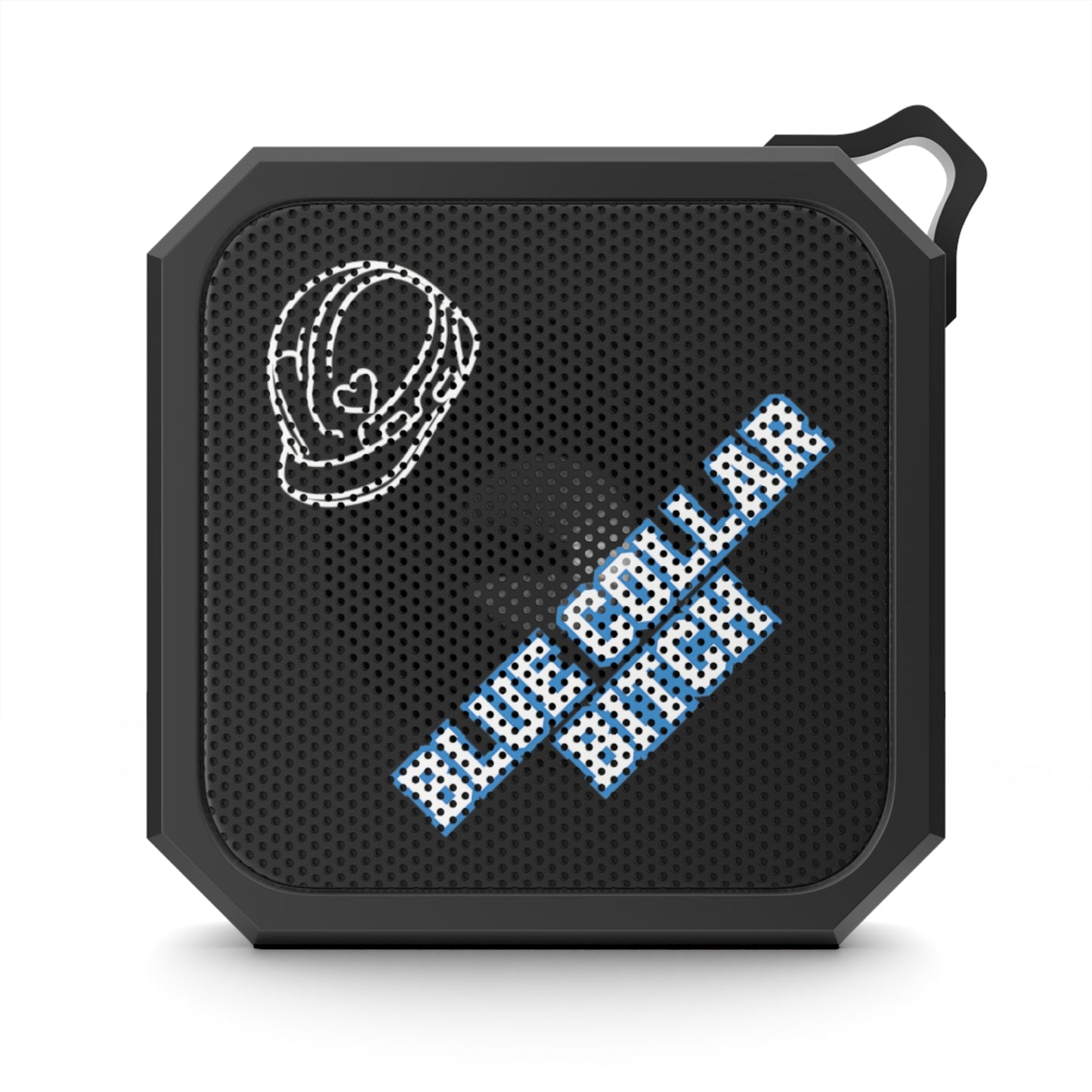 "Blue Collar Bitch" Portable Waterproof Speaker, Toughneck Outdoor Bluetooth Women In Trades Speaker