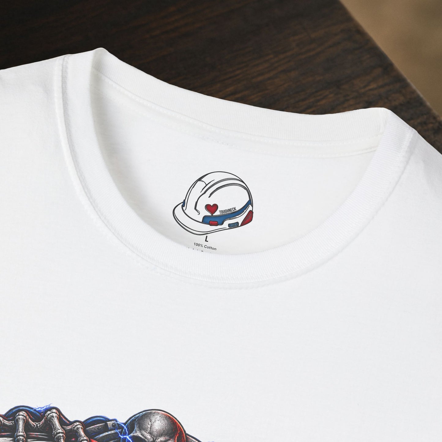 Electrician Skull T-Shirt, Electrical Trades Power Line Work Shirt