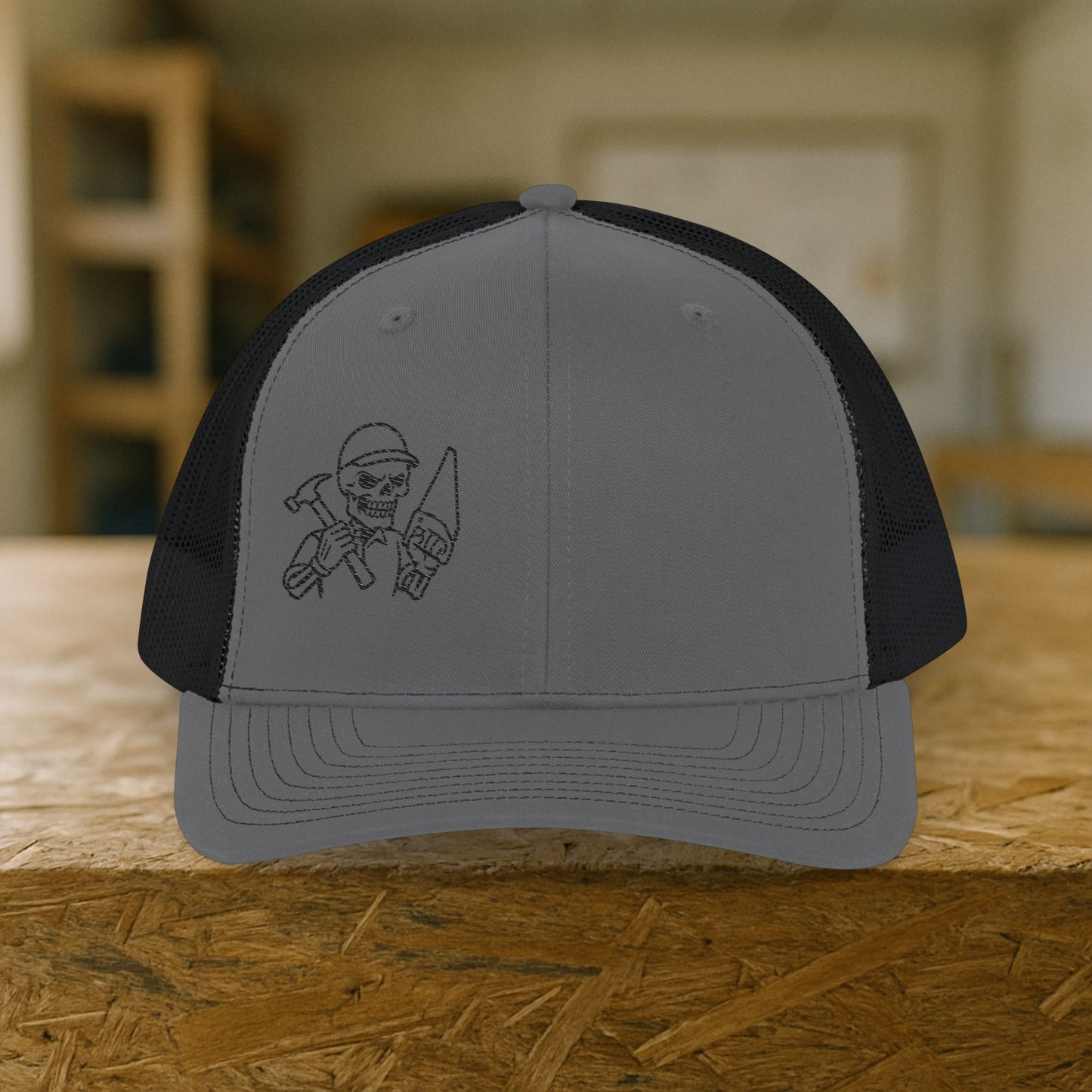 Carpenter Workwear hat, Carpenter skeleton cap