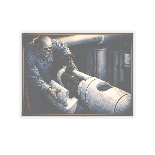 Insulator Skeleton Sticker, Insulating Hardhat Stickers