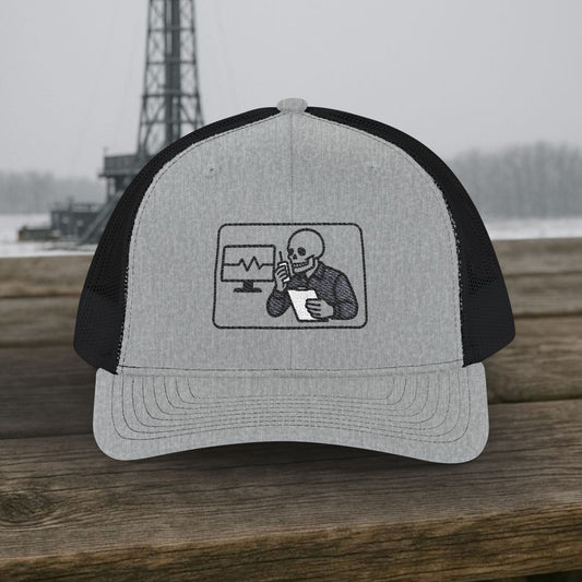 Tool Pusher Skeleton Oilfield hat, Tool Push cap