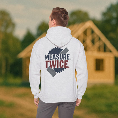 “Measure Twice” Hoodie, Carpenter Sweater