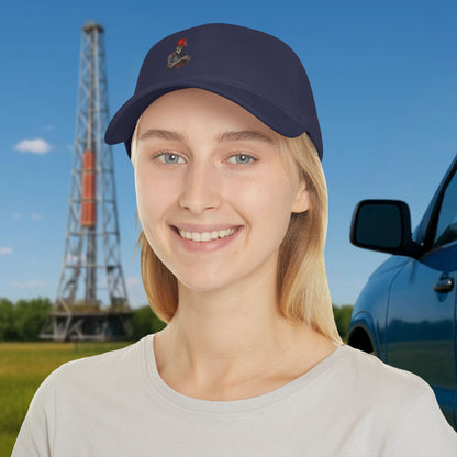Skeleton Oilfield Worker Visual hat, General Oil cap