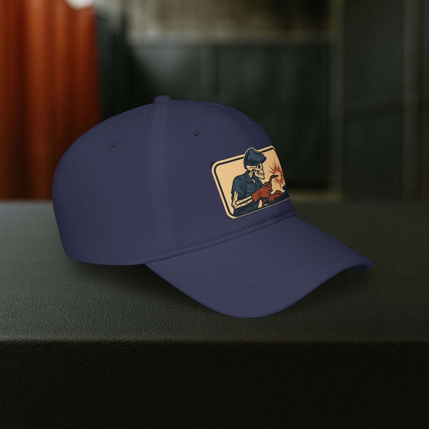 Skeleton Welder Torch Work Hat, Welding Trade Cap