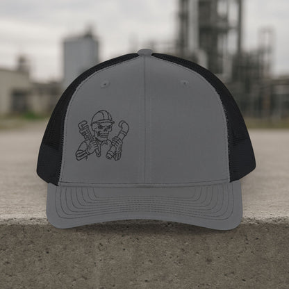 Visual Pipefitter Trade Design hat, Pipe fitter cap