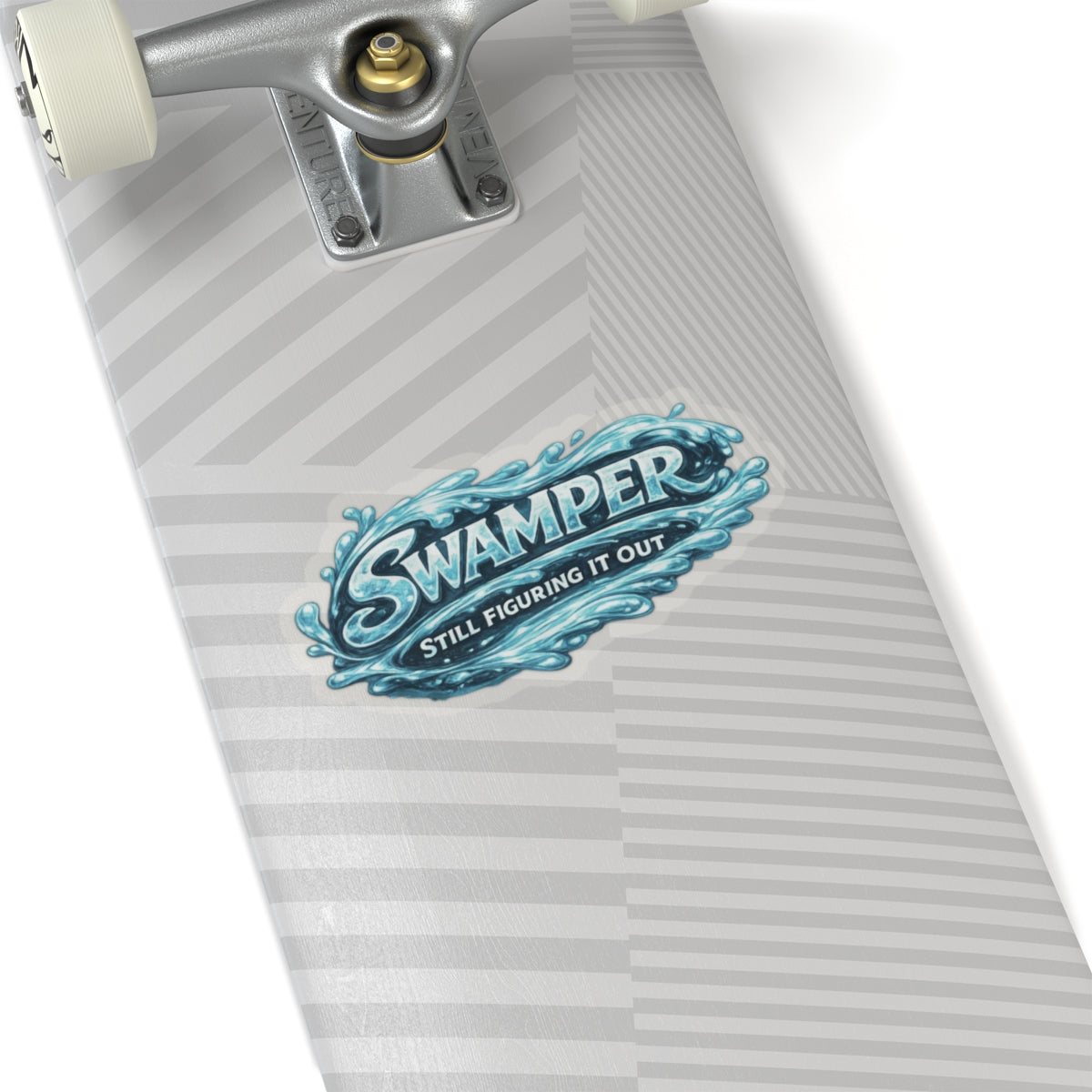 Still Figuring It Out Sticker, Swamper Hardhat Stickers