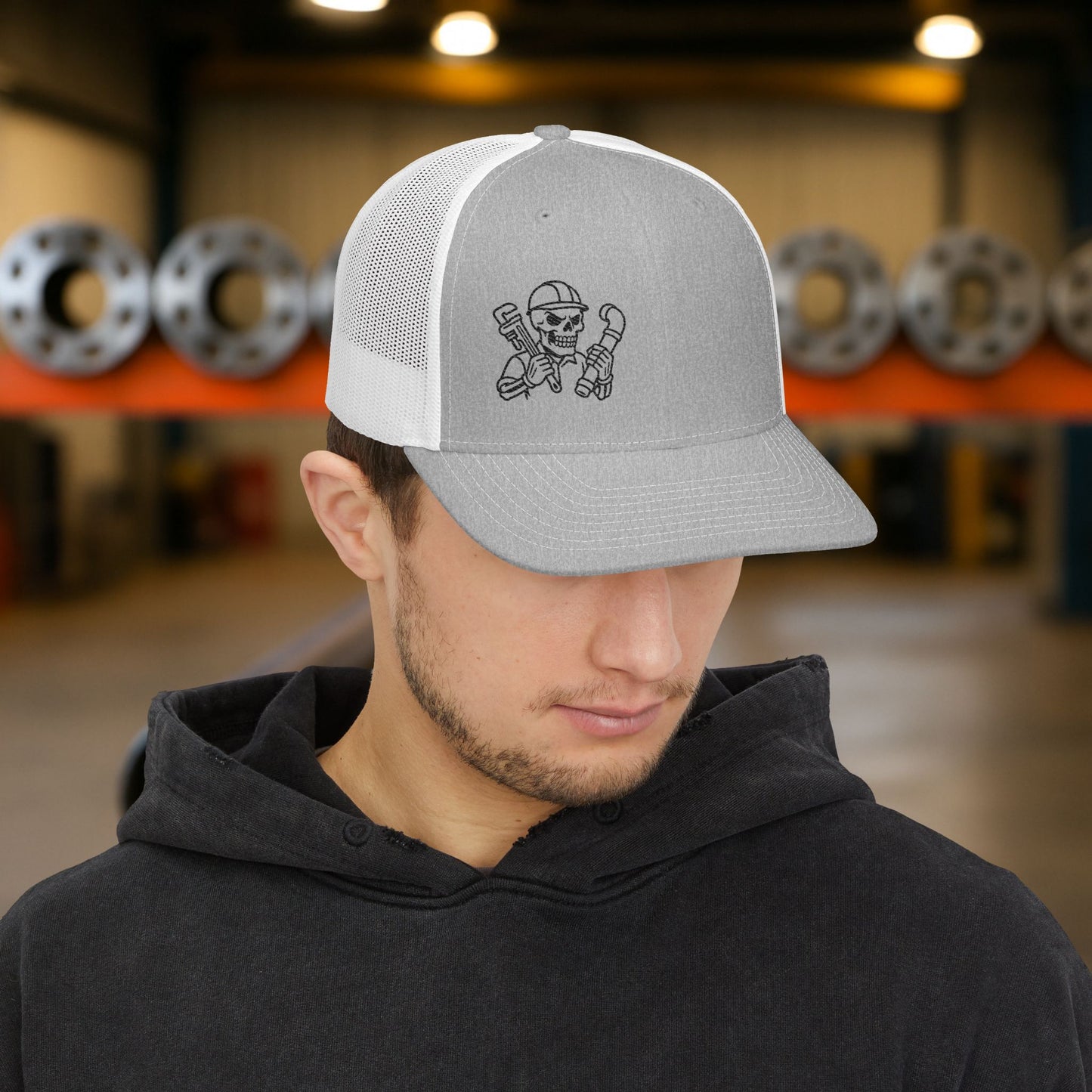 Visual Pipefitter Trade Design hat, Pipe fitter cap