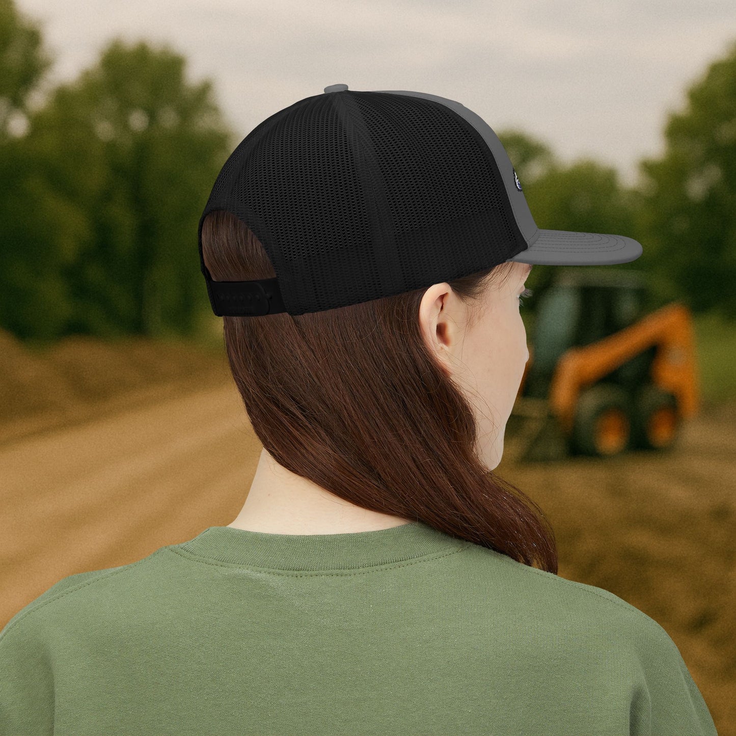 Equipment Operator Skeleton hat, Equipment Operator embroidered cap