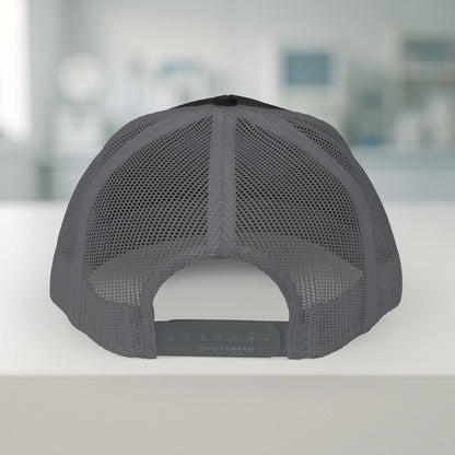 Electrician Skeleton Hands Embroidered, Electrical Micrometer Cap