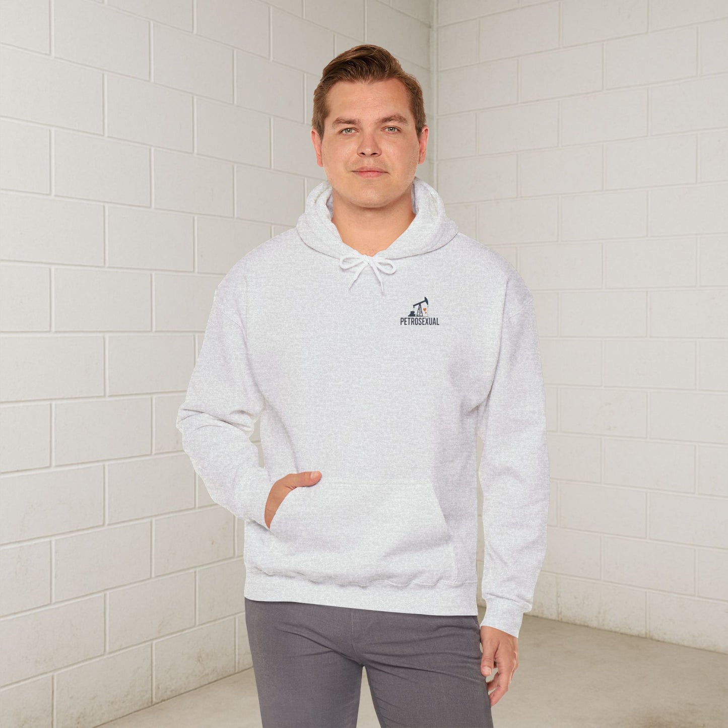 'Petrosexual' Men's Hoodie, Funny Sweater