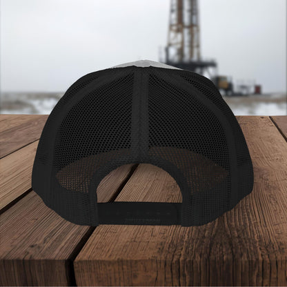 Oilfield Skeleton Workwear hat, Oilfield cap