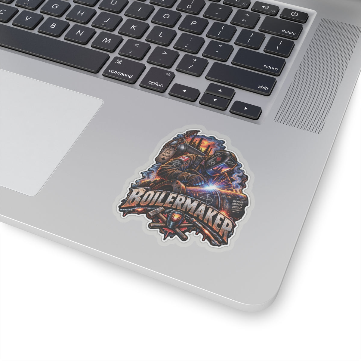 Boilermaker Sticker, Industrial Welding Hardhat Sticker